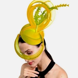 Fascinating Uniquely Fabulous Birdcage Sky Loop Pillbox Fascinator Derby…
